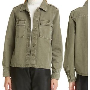 Anine Bing Cameron Shirt, Size Small